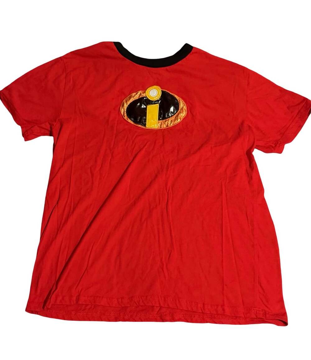 Disney Pixar The Incredibles Logo Ringer T-Shirt